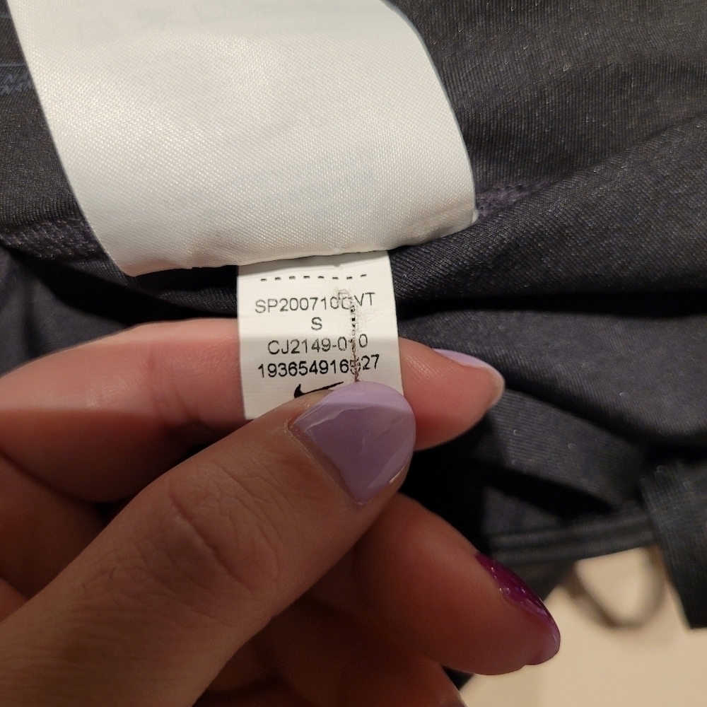Nike Air Black Small 7/8 Running Leggings - Picture 9 of 11